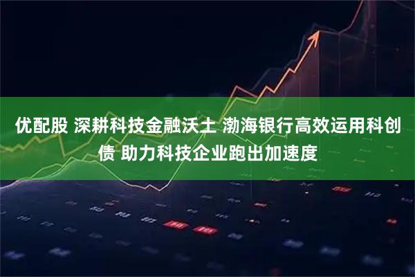 优配股 深耕科技金融沃土 渤海银行高效运用科创债 助力科技企业跑出加速度